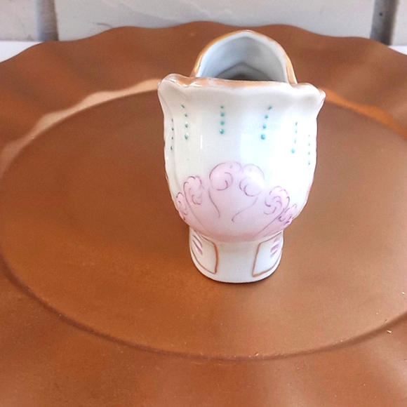 Vintage - Victorian Style Shoe Porcelain with Grape Cluster - Picture 6 of 13